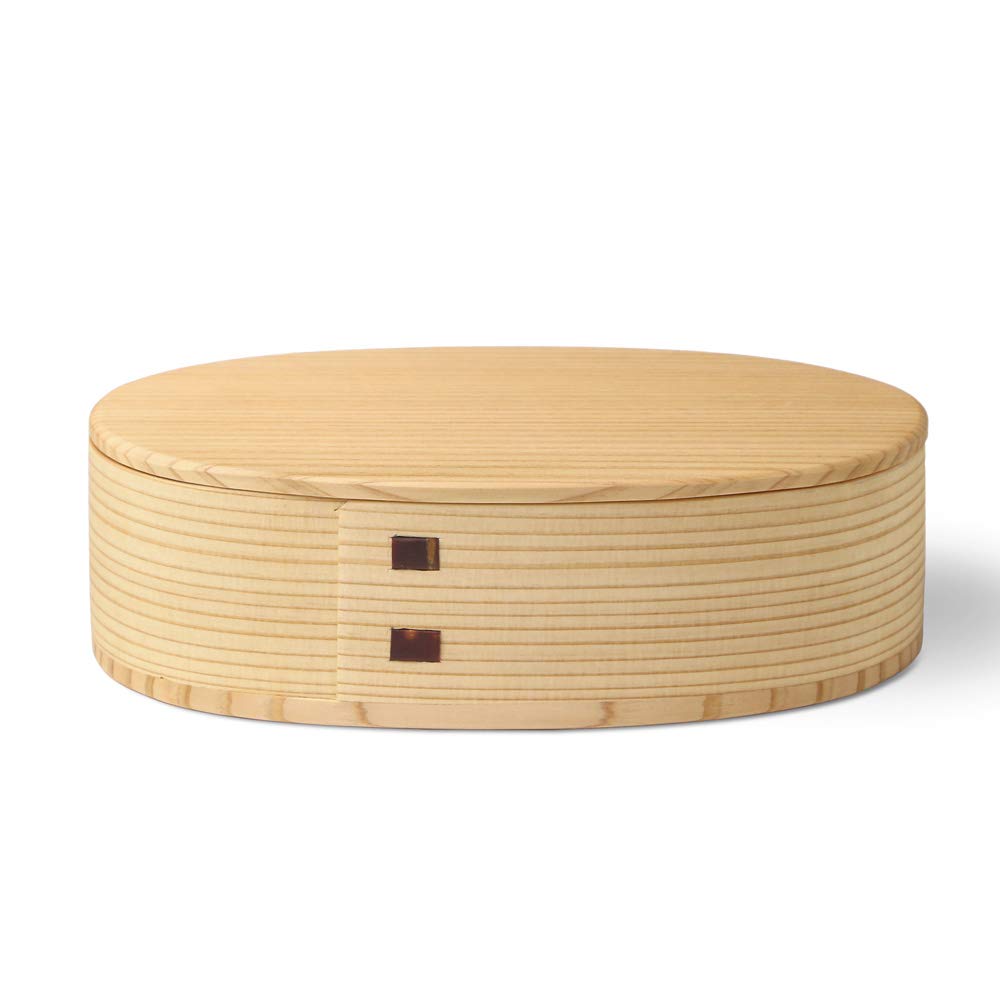 Amazon｜秋田大館 りょうび庵 曲げわっぱ いろは弁当（ろ）560ml｜弁当